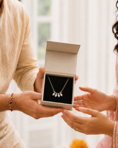 Silver rakhi gifts for sister from elavie